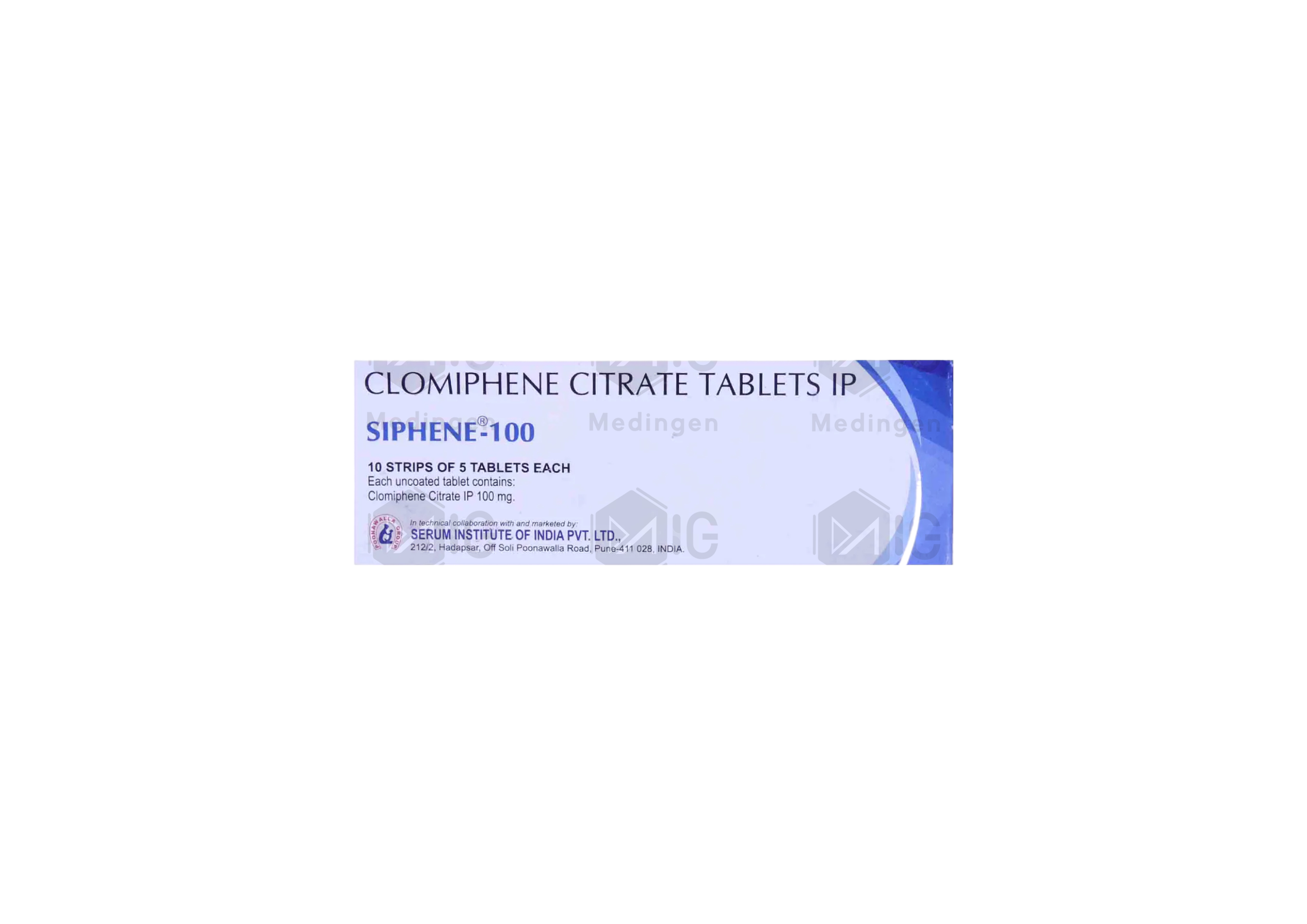 SIPHENE 100MG